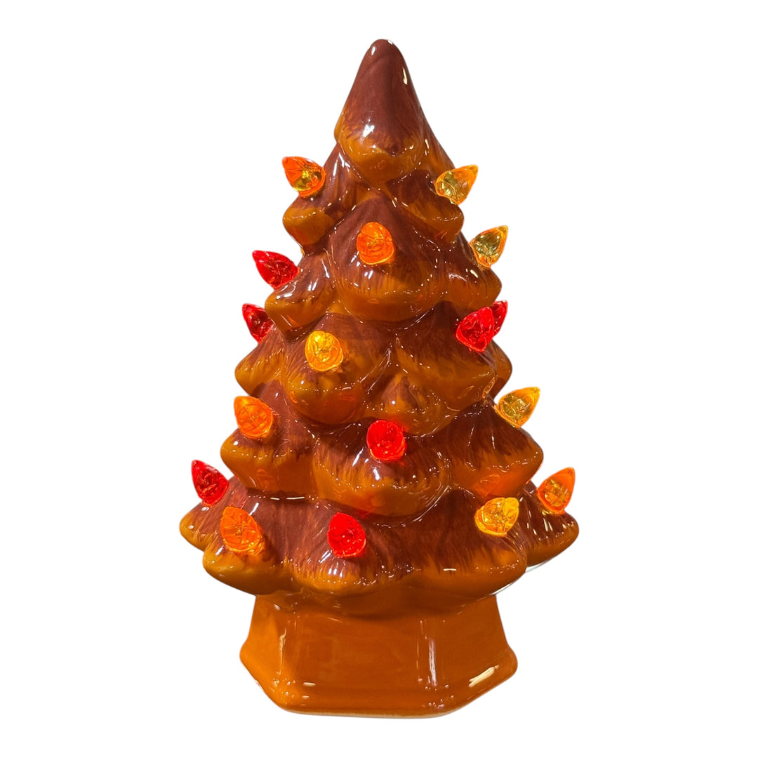 Ceramic Light Up Tree Fall 5"