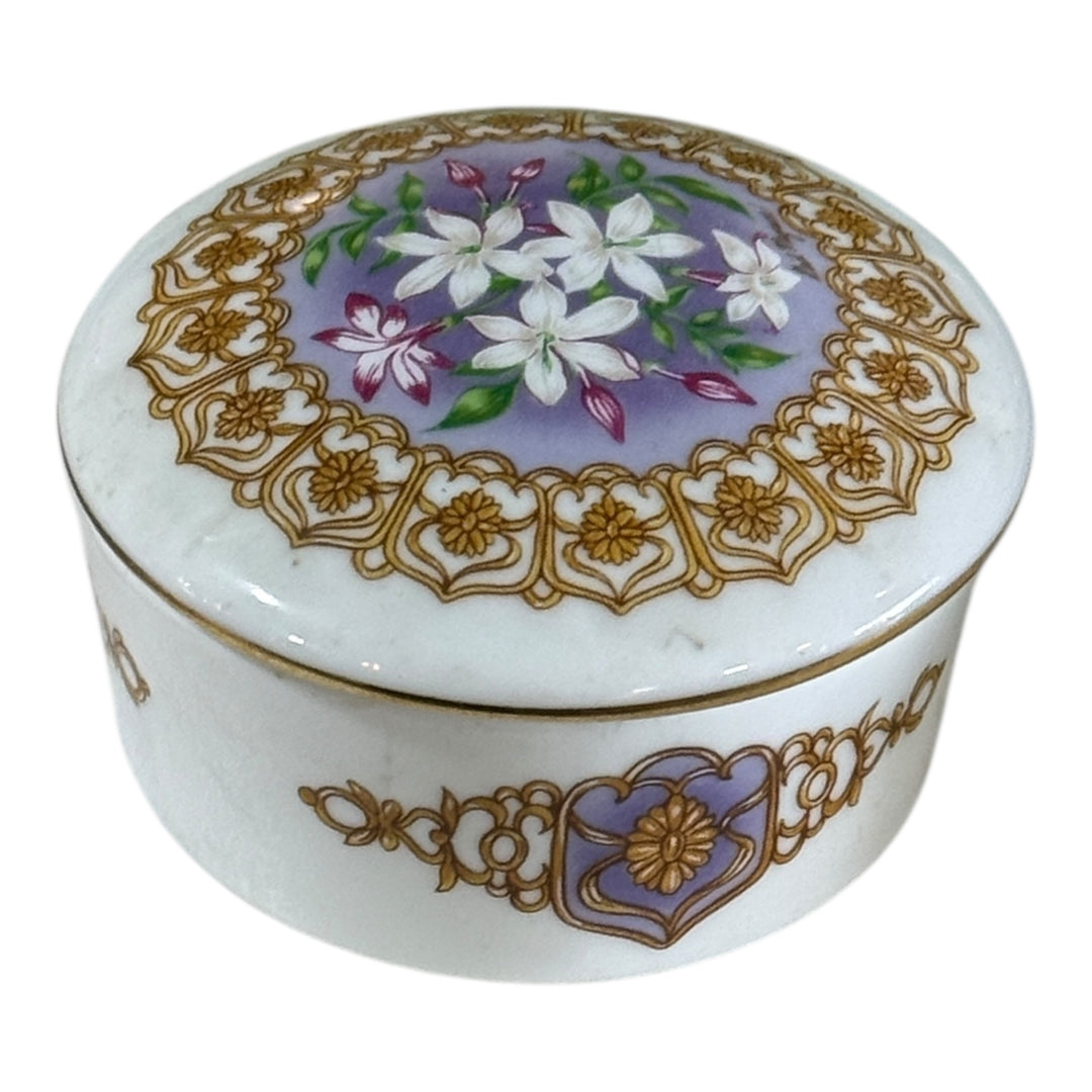 Porcelain 1990 Heritage House Limited Music Box Gail Magram Lara&