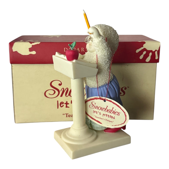 Dept 56 Snowbabies - "Teacher's Helper"