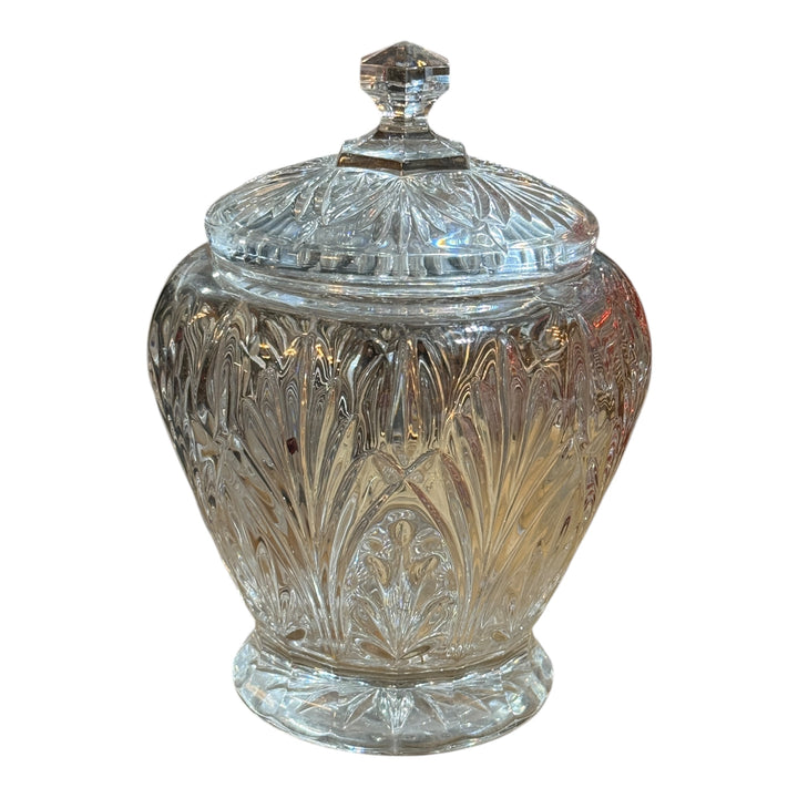 Lead Crystal Ginger Jar