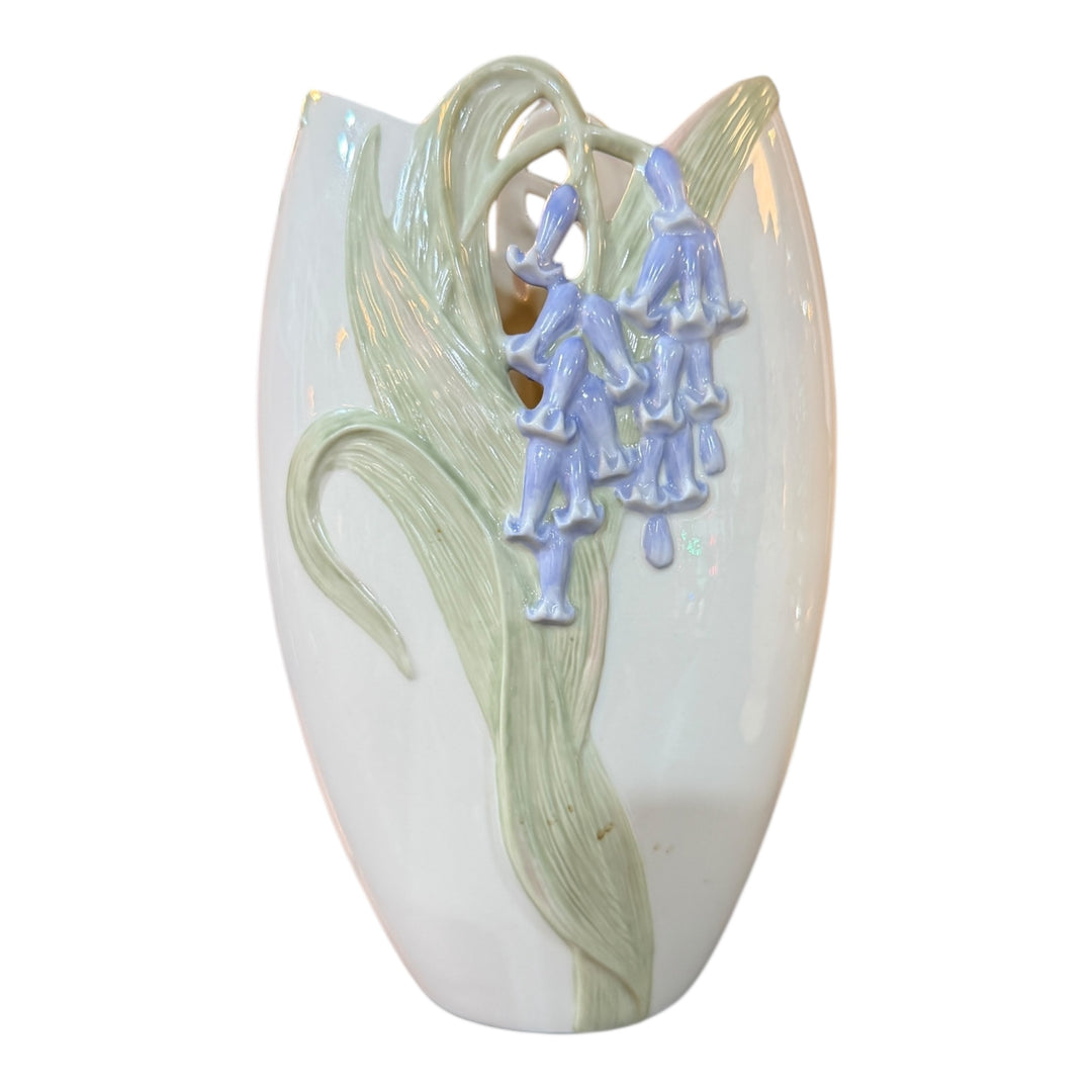 Lenox Floral Blossms Collection Blue Bells Springtime Vase