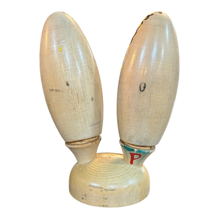 Wooden Corn Salt & Pepper Nebraska