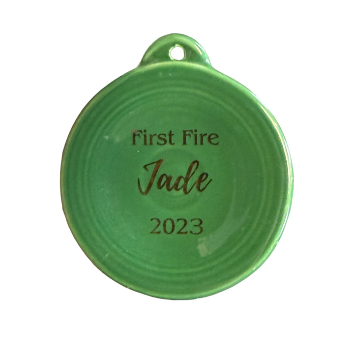 Fiesta Ornament - First Fire Jade 2023