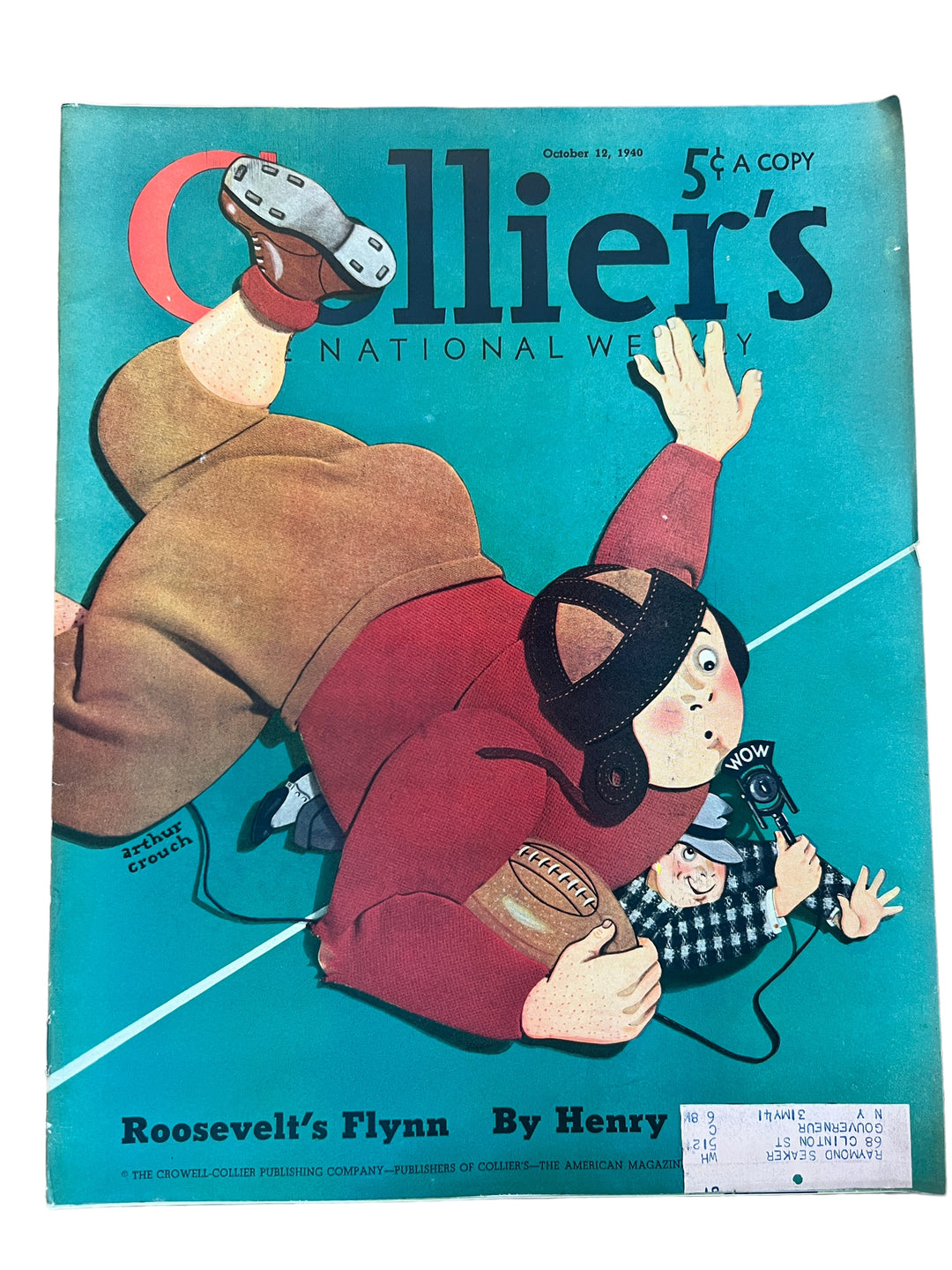 Magazine - Collier's October 12th, 1940