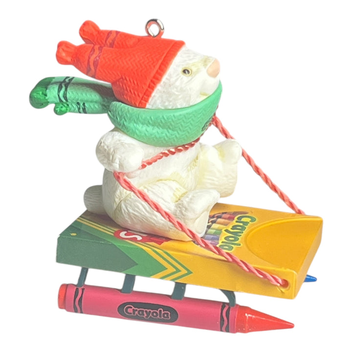 Hallmark Ornament (No Box) - One Colorful Sled 2011