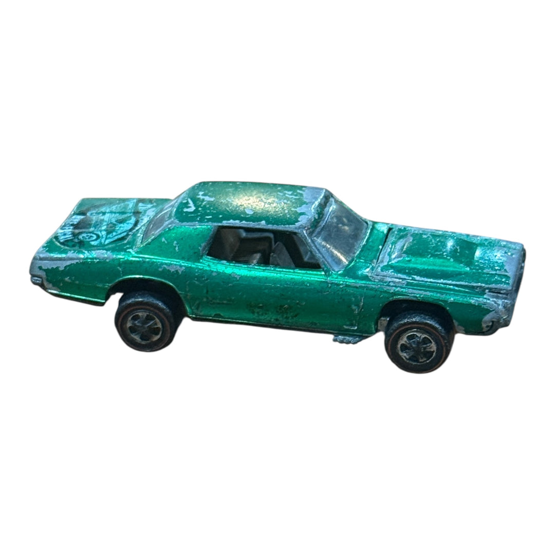 Hot Wheels Redline 1967 Custom T-Bird Aqua w/ Silver Interior