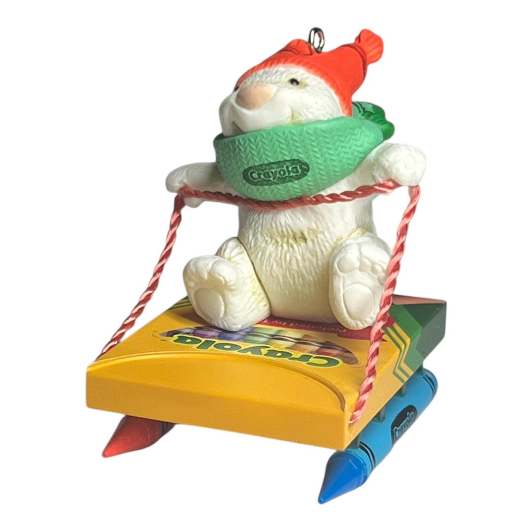 Hallmark Ornament (No Box) - One Colorful Sled 2011