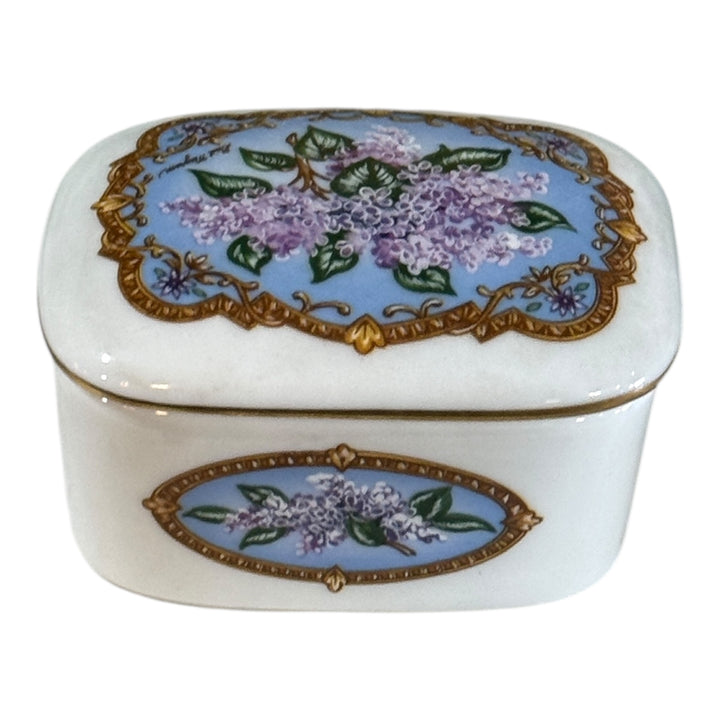 Porcelain 1990 Heritage House Limited Music Box Gail Magram Feelings