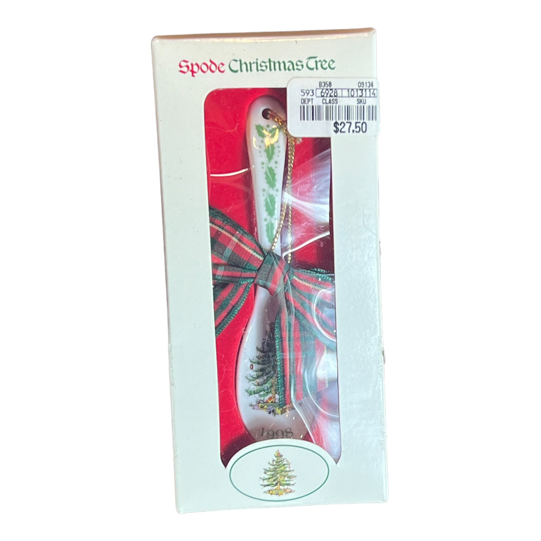 Spode Christmas Tree Spoon 1998