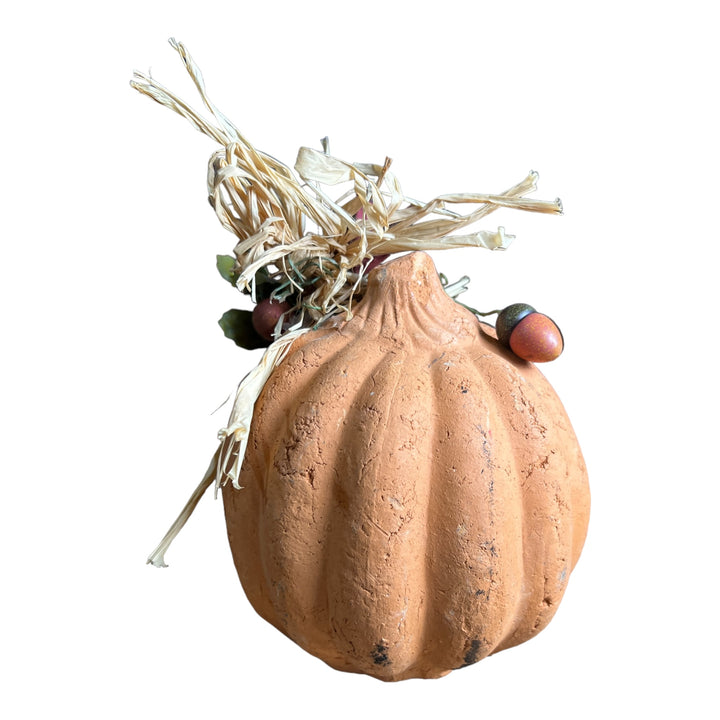 Terra Cotta Pumpkin