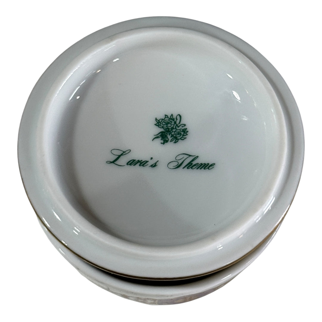 Porcelain 1990 Heritage House Limited Music Box Gail Magram Lara&