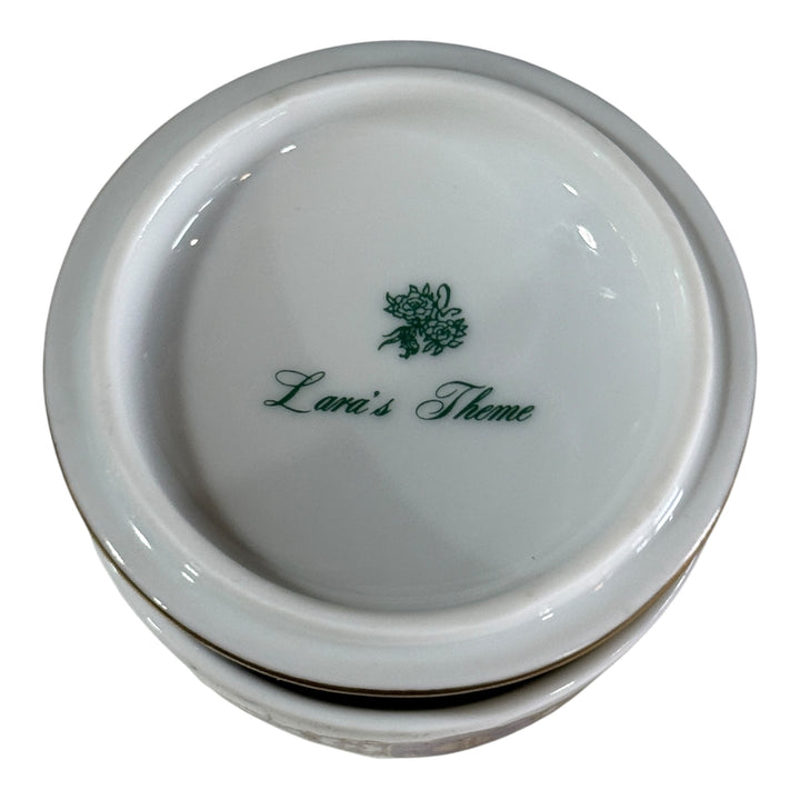 Porcelain 1990 Heritage House Limited Music Box Gail Magram Lara&