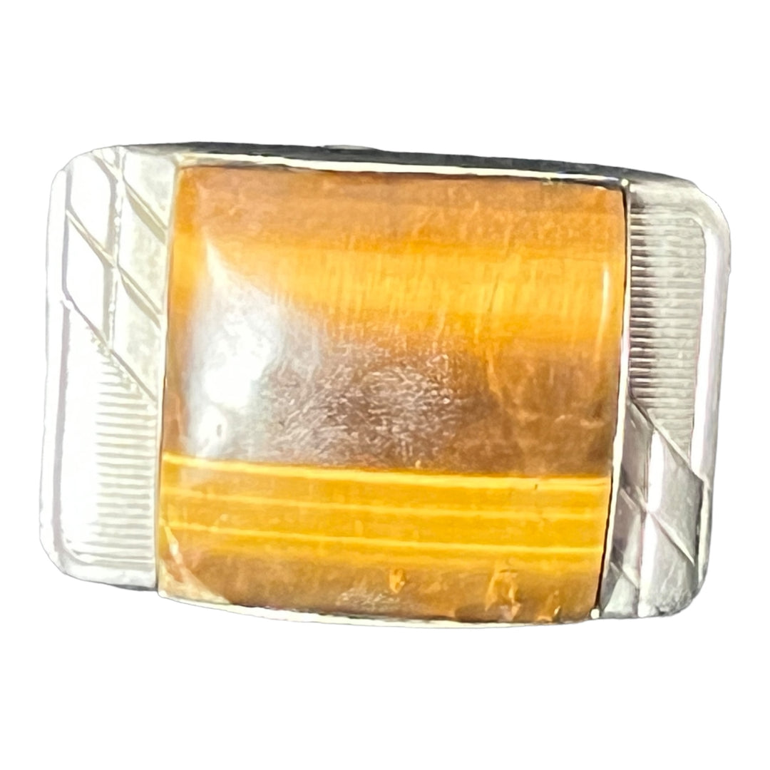 Belt Buckle Tiger Eye