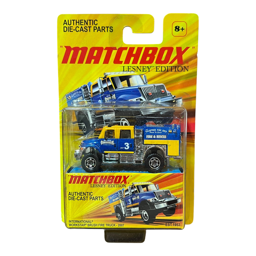 Matchbox 2011 Lesney Edition International Workstar Brush Fire Truck