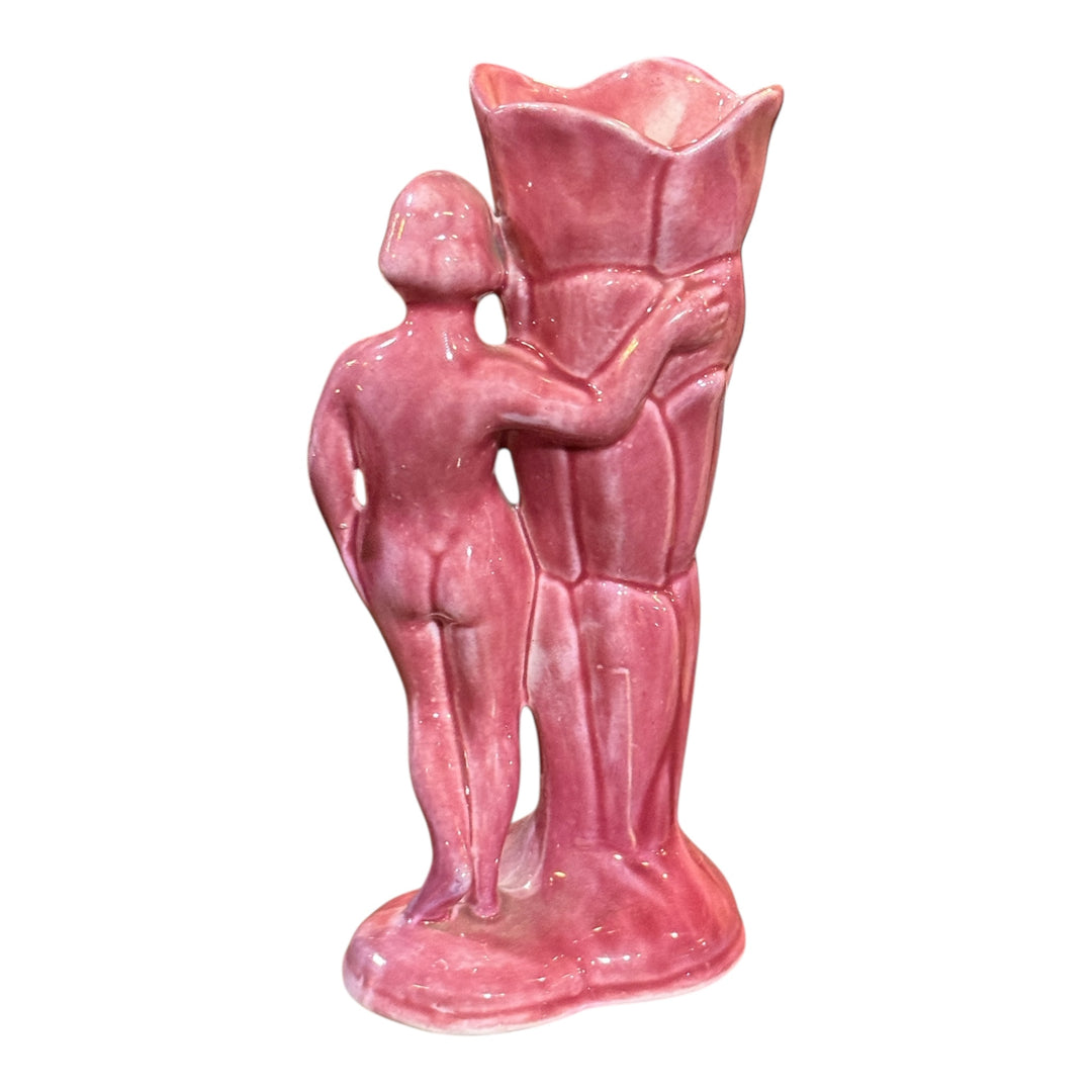 Homer Laughlin Pink Lady Vase