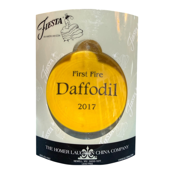 Fiesta First Fire Daffodil 2017 Ornament