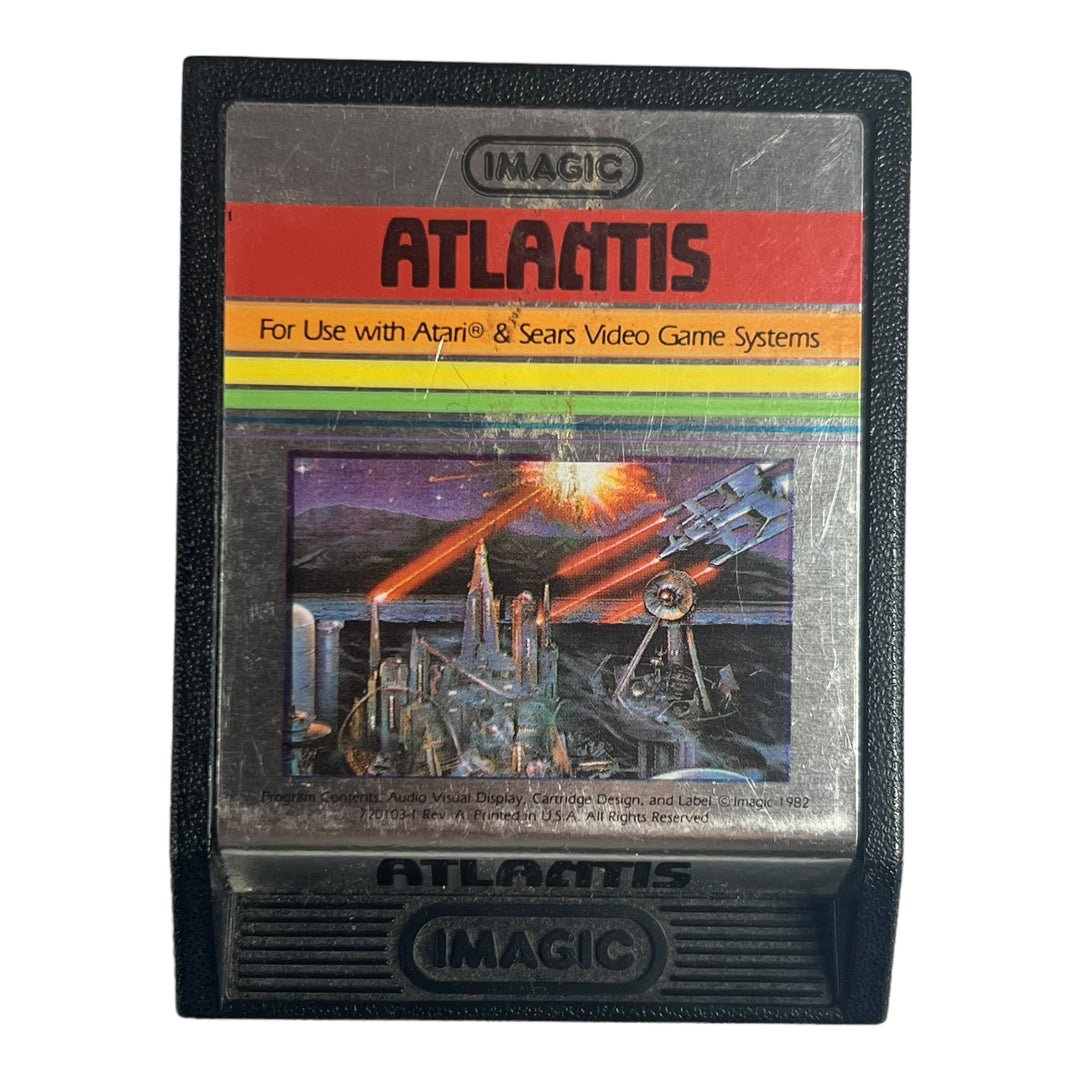 Atari 2600 Cartridge Only - Imagic Atlantis