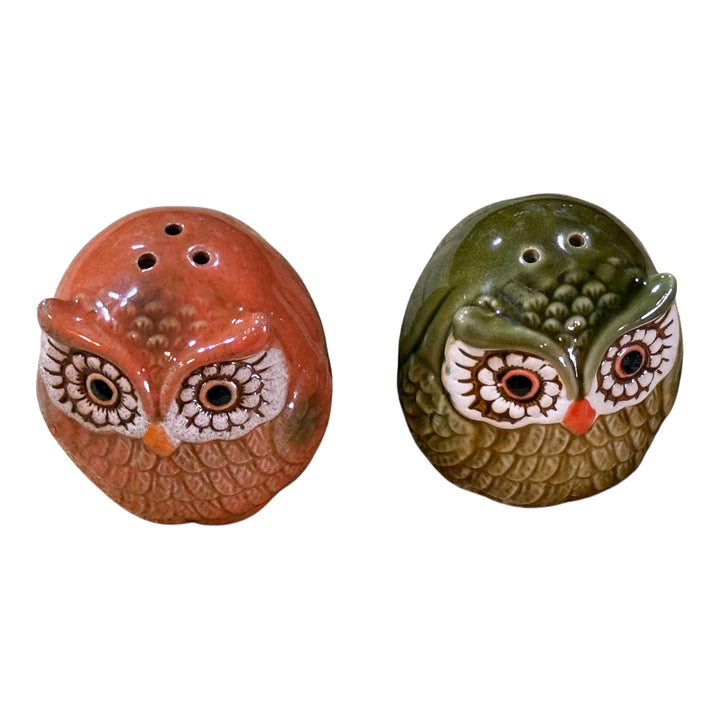 Cracker Barrel Owl Salt & Pepper Shakers