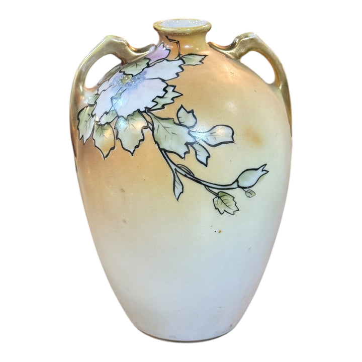 Pre 1921 M-in-Wreath Morimura Brothers Hand Painted Vase
