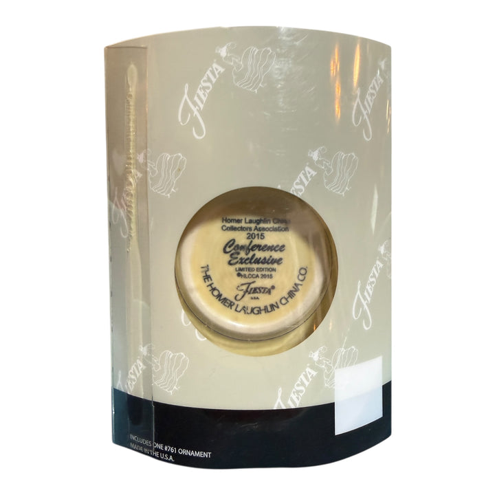 Fiesta HLCCA 2015 Conference Exclusive Ornament Retro Green Stripe