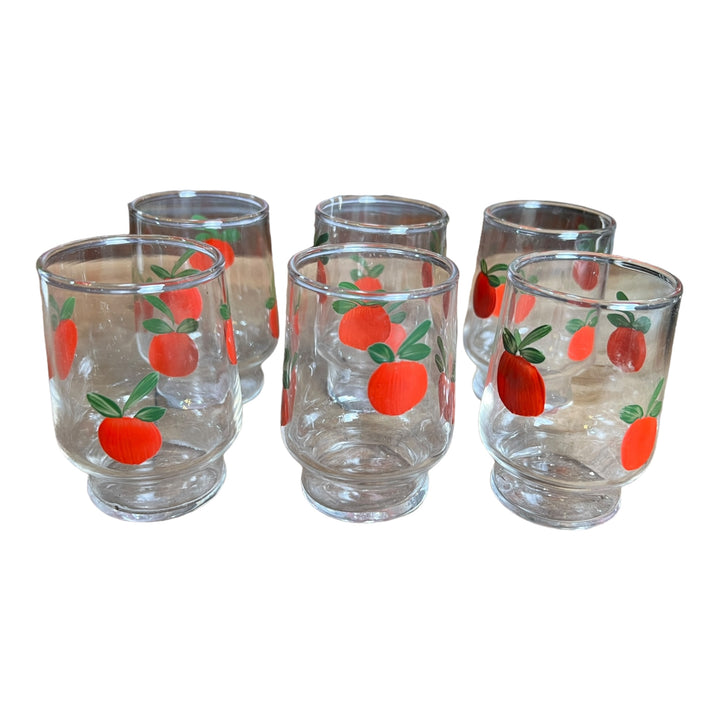 Vintage Juice Glass Set of 6