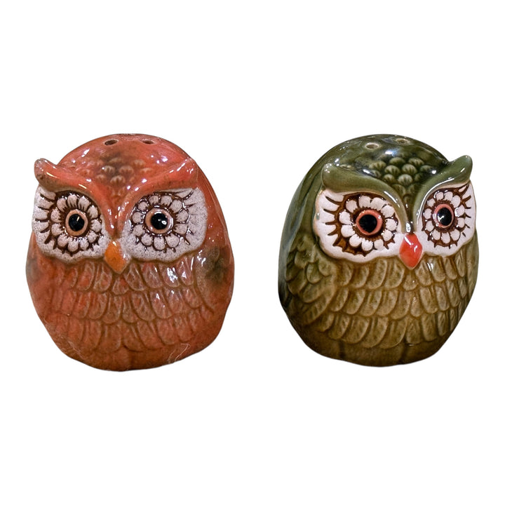 Cracker Barrel Owl Salt & Pepper Shakers
