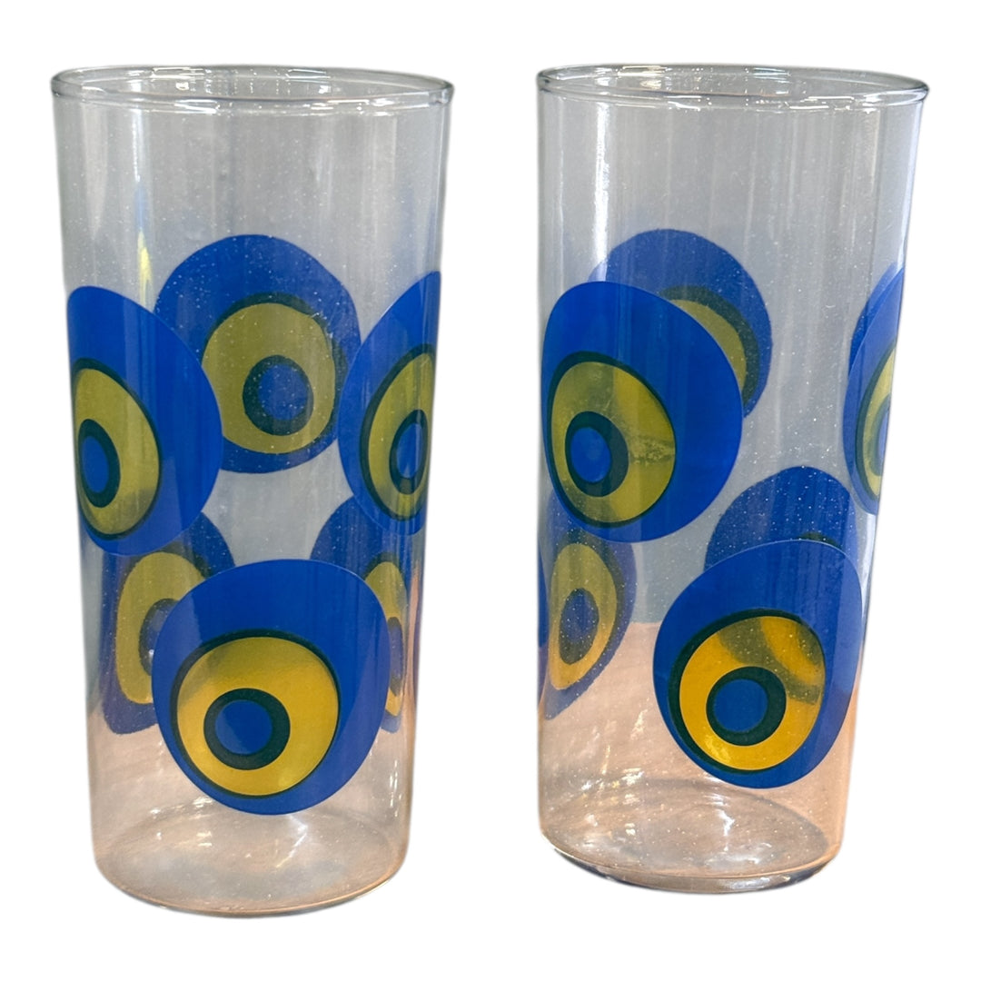 MCM Drinking Glass Pair