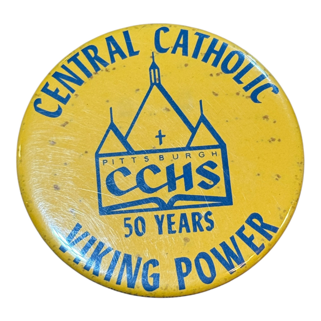 Central Catholic Viking Power 50 Years CCHS Pin
