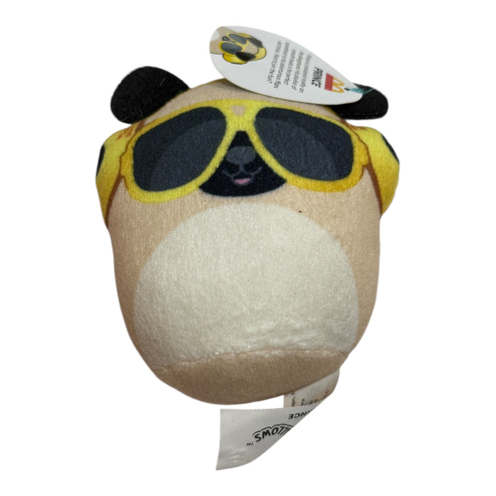 Plush - Squishmallow McDonalds Happy Meal - Prince the Pug - McDonalds Exclusive 3”