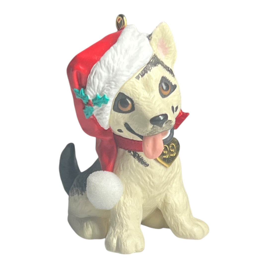 Hallmark Ornament (No Box) - Puppy Love German Sheppard