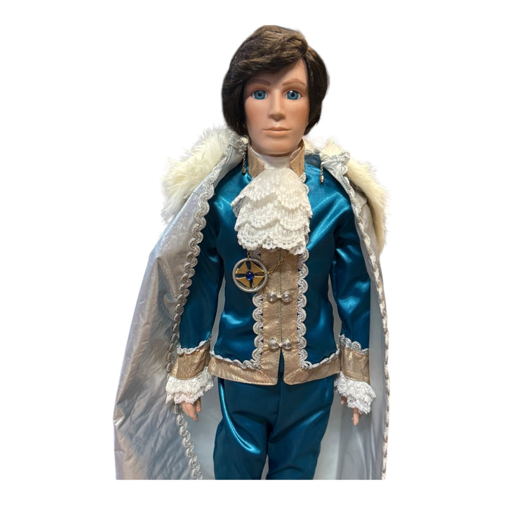 Dolls - Danbury Mint Prince Charming Doll with Stand