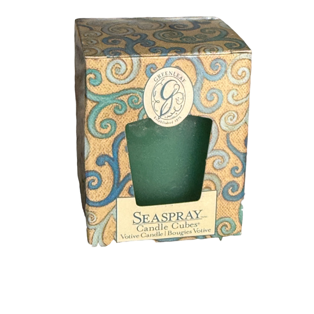 Greenleaf Votive Seaspray
