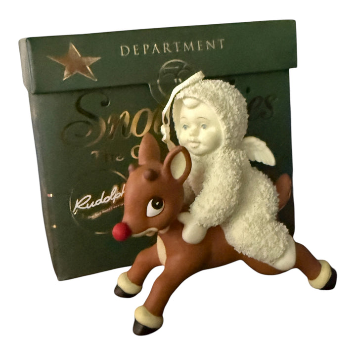 Dept 56 Snowbabies - "Rudolph the Rednose Reindeer"