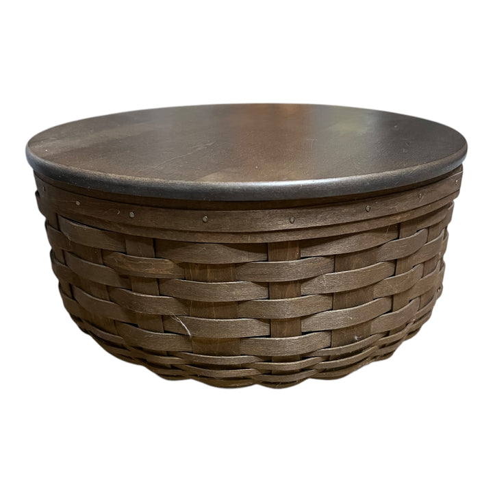 Longaberger Large Round Keeping Basket 13"