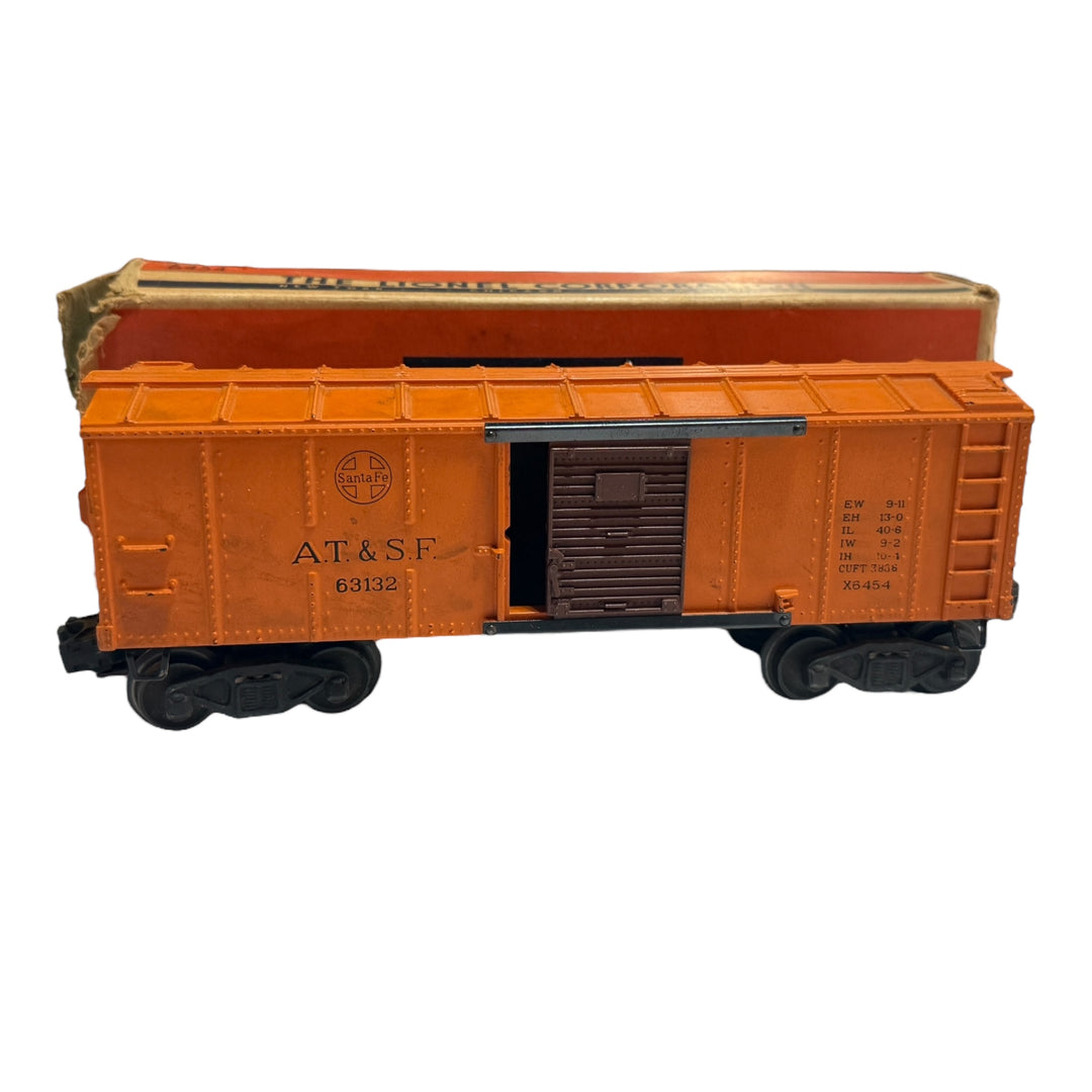 Trains - Lionel Postwar X6454 Orange New York Central NYC Box Car O Gauge