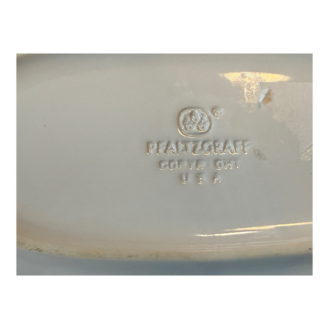 Pfaltzgraff Stratus White Covered Butter Dish
