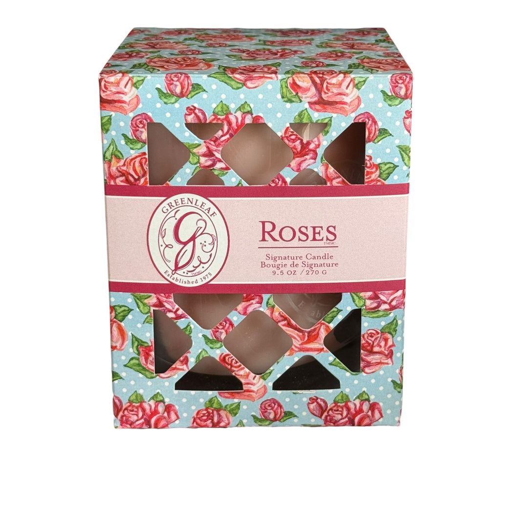 Greenleaf Jar Candle Roses