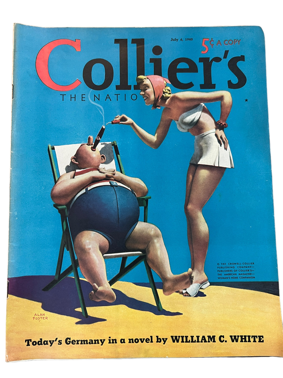 Magazine - Collier's July 6th, 1940