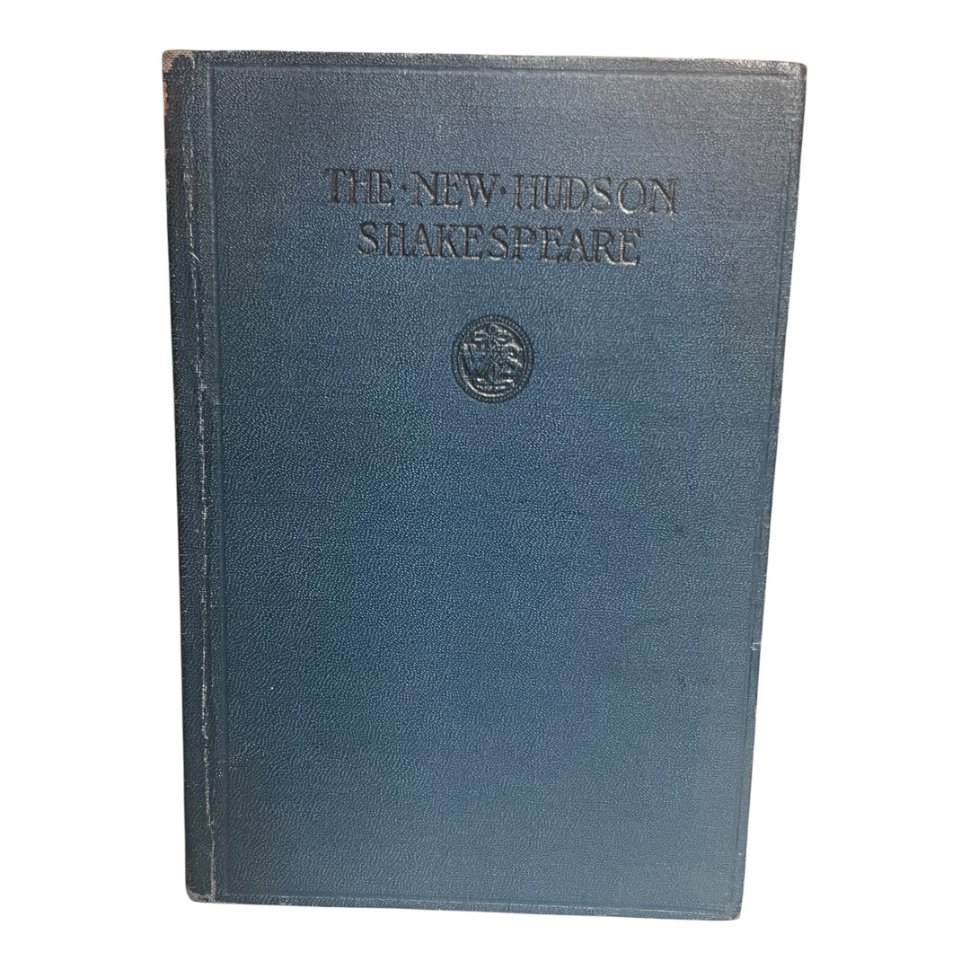 Book -  1908 Ginn & Co. Antique Book The New Hudson Shakespeare