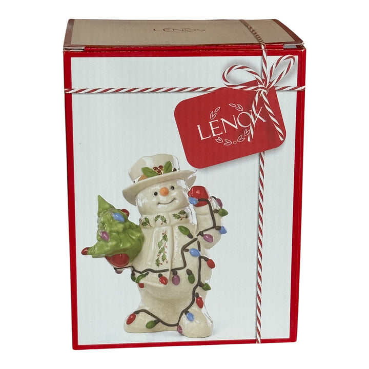 Lenox 2019 Snowman Figurine New In Box