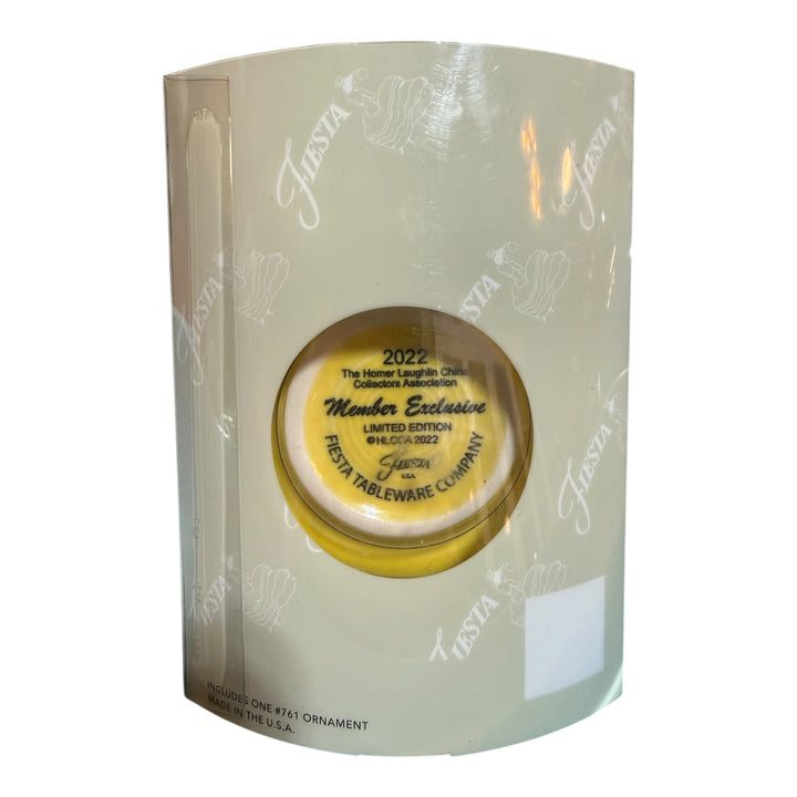 Fiesta Sunflower Members Only Ornament 2022