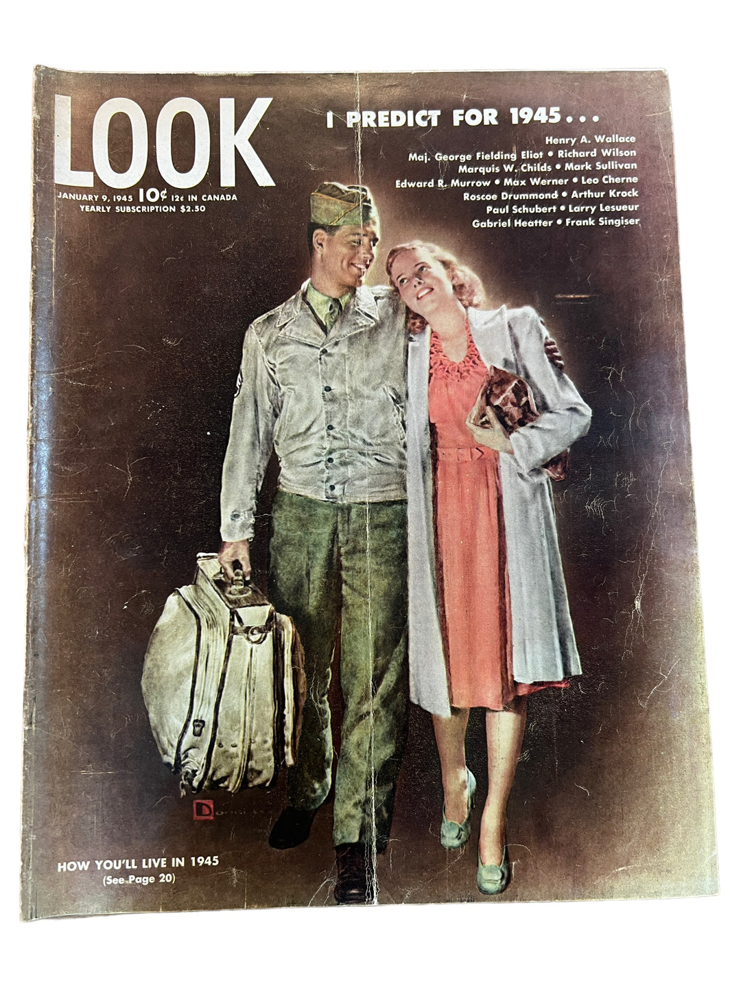 Magazine - Look January 9th, 1945