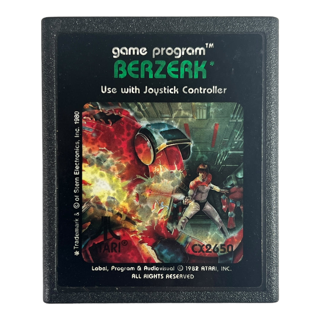 Atari 2600 Cartridge Only - Berzerk