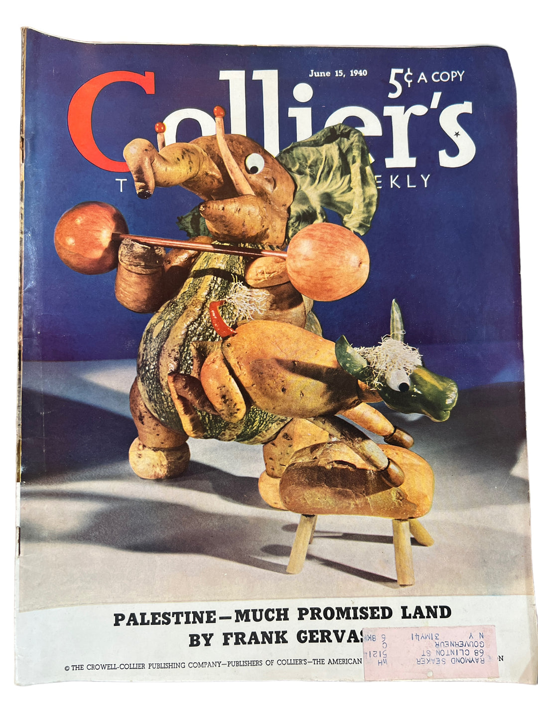 Magazine - Collier's June 15th, 1940