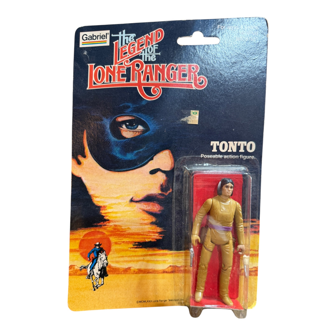 Vintage 1980 Tonto Action Figure Legend Of The Lone Ranger Gabriel New In Box