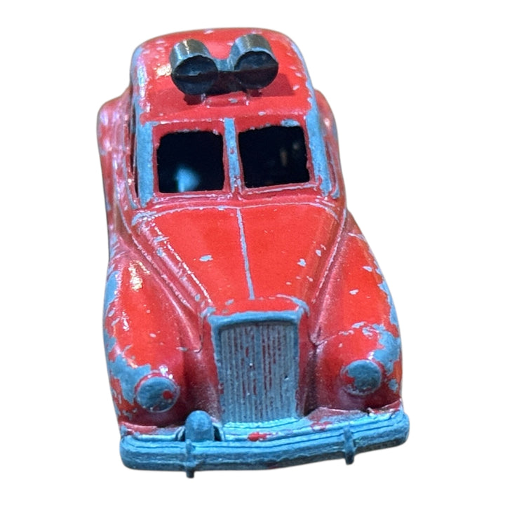 Vintage 1960s Red Budgie Models No. 27 Fire Chief Car