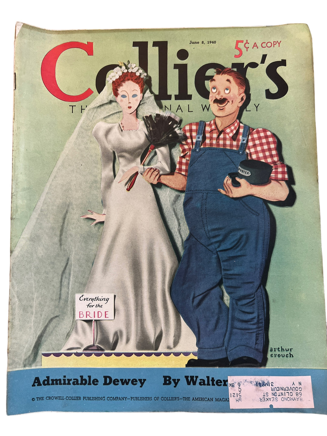 Magazine - Collier's June 8th, 1940