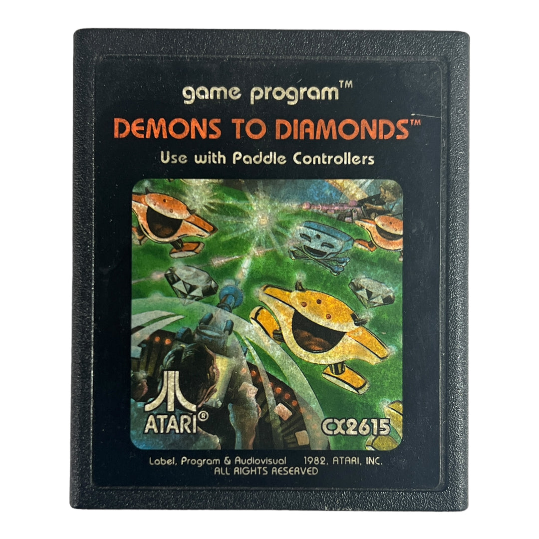 Atari 2600 Cartridge Only - Demons to Diamonds