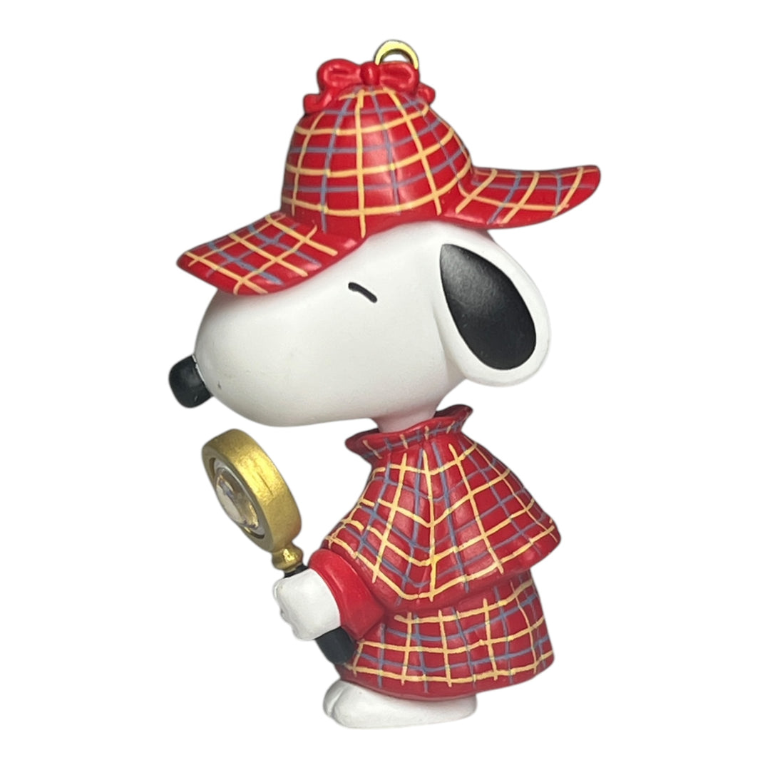 Hallmark Ornament (No Box) - The Detective # 3 Spotlight On Snoopy Series