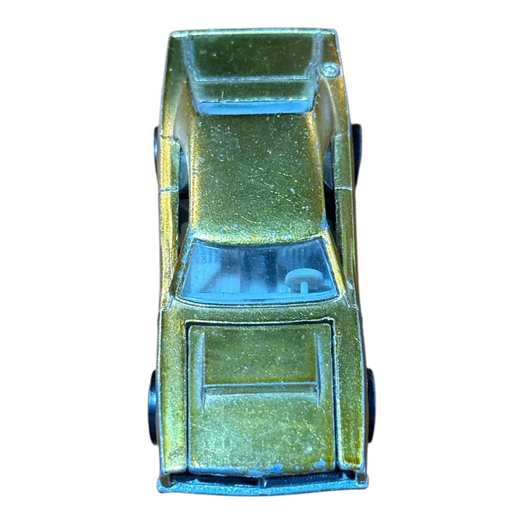 Hot Wheels Redline 1968 Custom Dodge Charger Gold White Interior